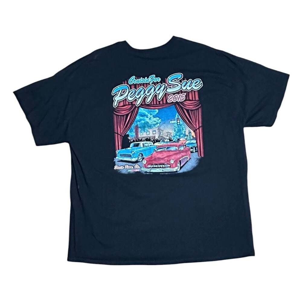 Cruisin' for Peggy Sue 2015 Santa Rosa Ca Classic Car Show Graphic T-Shirt